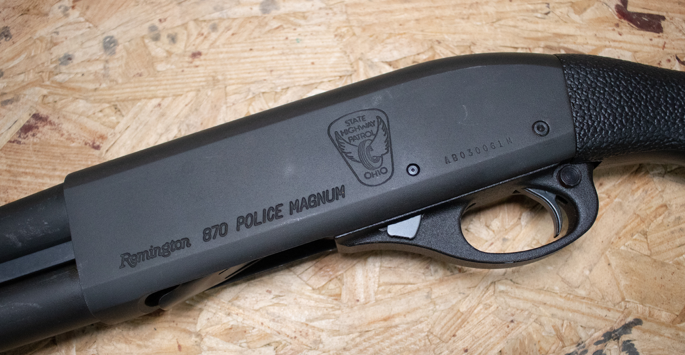 Remington 870 Police Magnum Ohio State Highway Patrol 12 Gauge Police Remington 870 Police Magnum Ohio State Highway Patrol 12 Gauge Police
